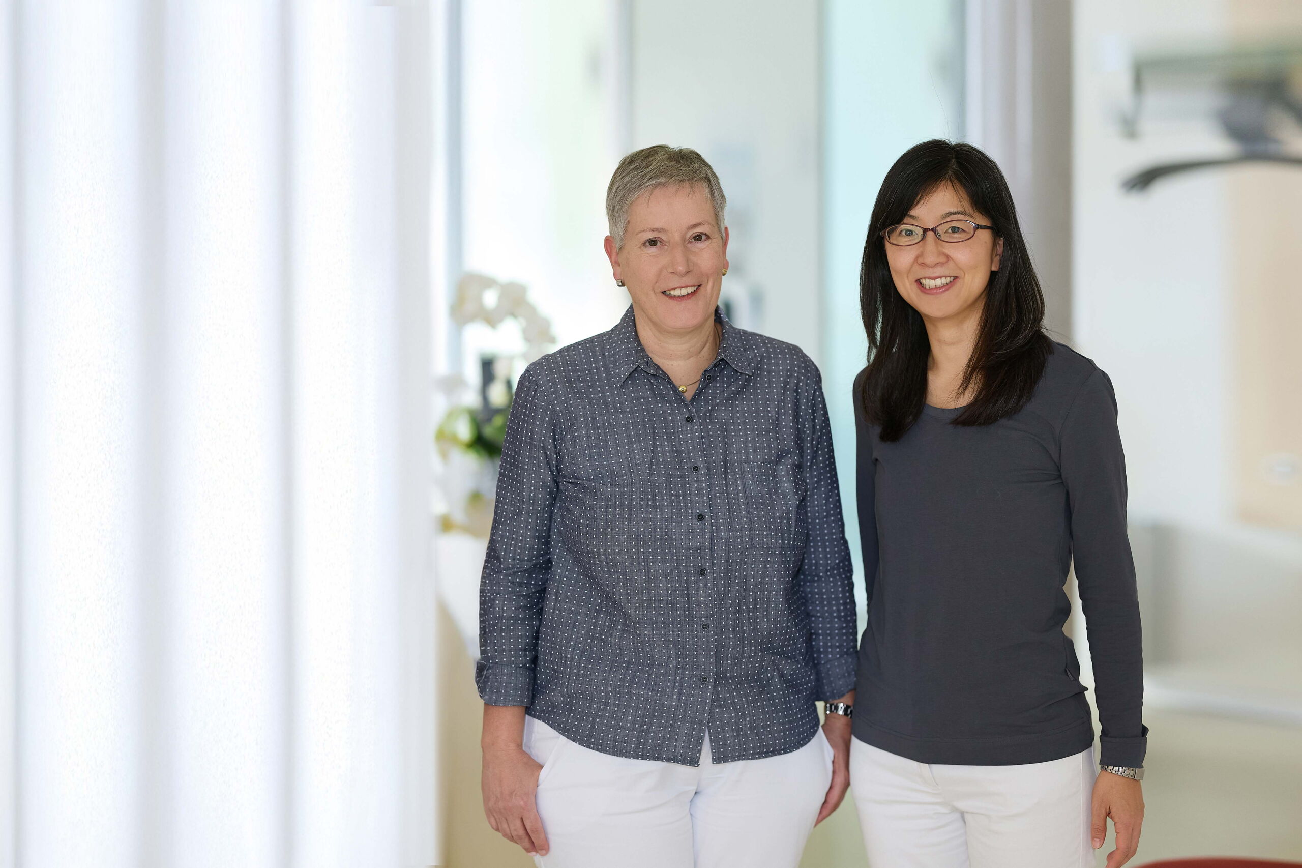 Dr. med. Barbara Lambert-Langer und Dr. Yuko Grichisch Dr. med. Barbara Lambert-Langer und Dr. Yuko Grichisch